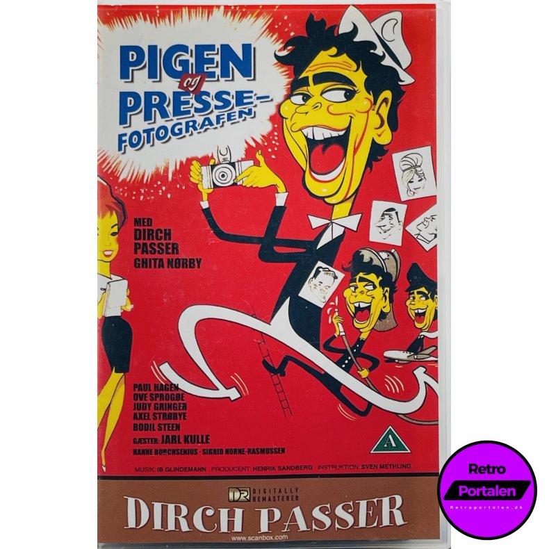 Pigen Og Pressefotografen (VHS)