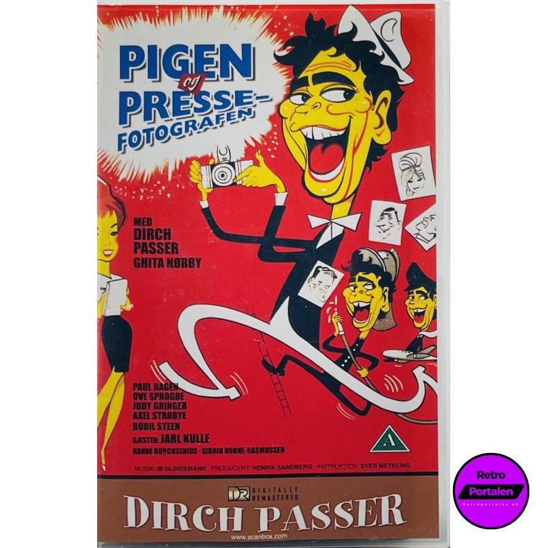 Pigen Og Pressefotografen (VHS)