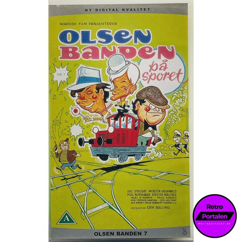 Olsen Banden P Sporet (VHS)