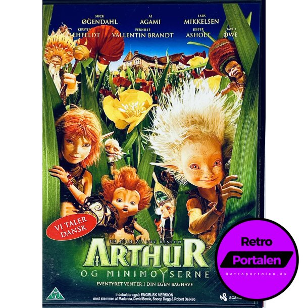 Arthur Og Minimoyserne (DVD)