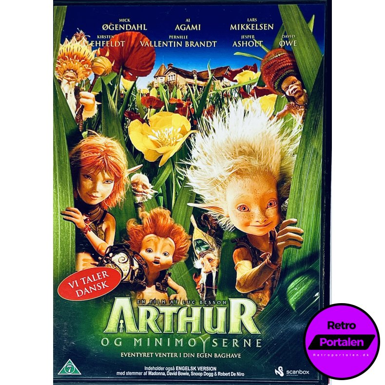 Arthur Og Minimoyserne (DVD)
