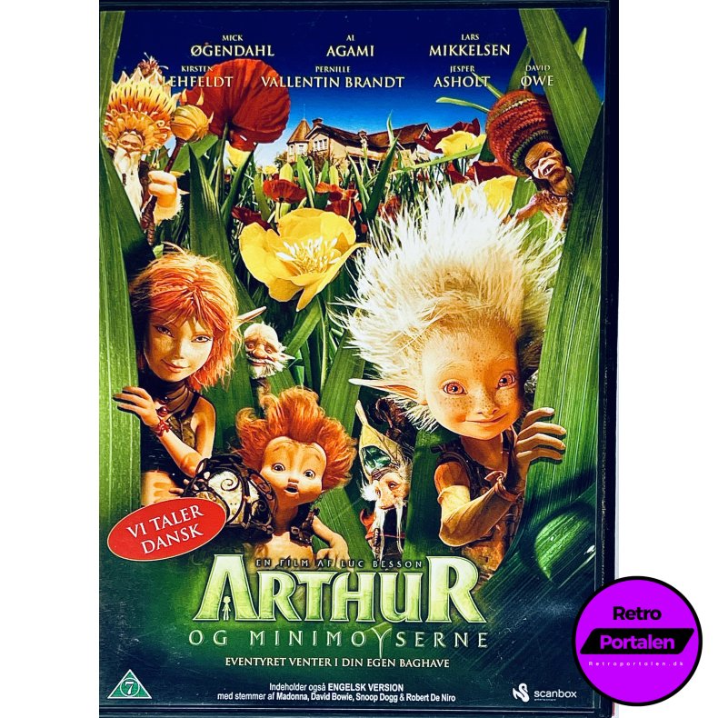 Arthur Og Minimoyserne (DVD)