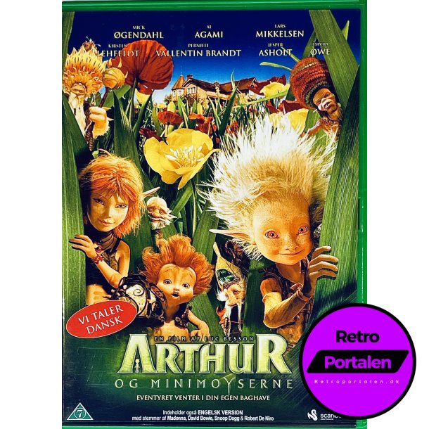 Arthur Og Minimoyserne (Arthur And The Minimoys) (DVD)