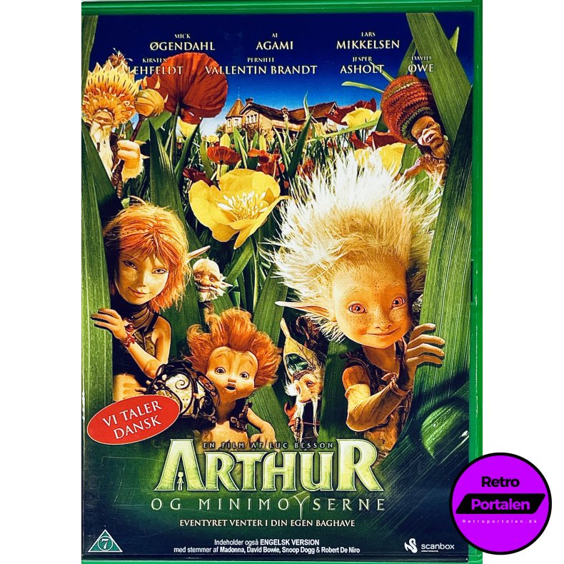Arthur Og Minimoyserne (Arthur And The Minimoys) (DVD)