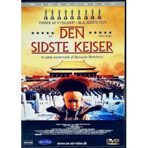 Den Sidste Kejser (The Last Emperor) (DVD)