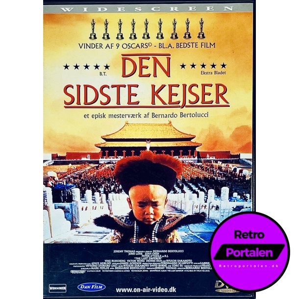 Den Sidste Kejser (The Last Emperor) (DVD)