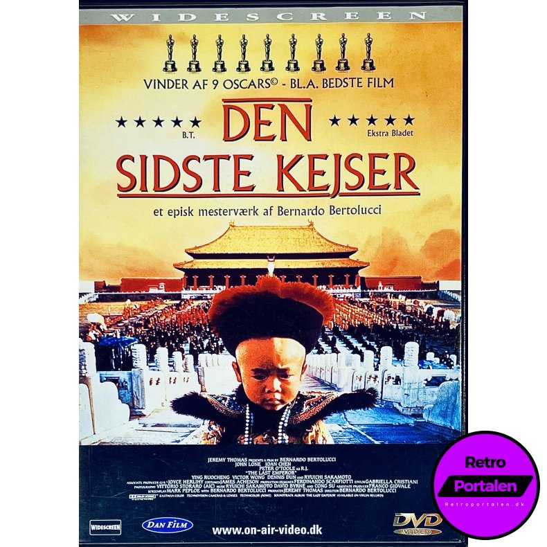 Den Sidste Kejser (The Last Emperor) (DVD)
