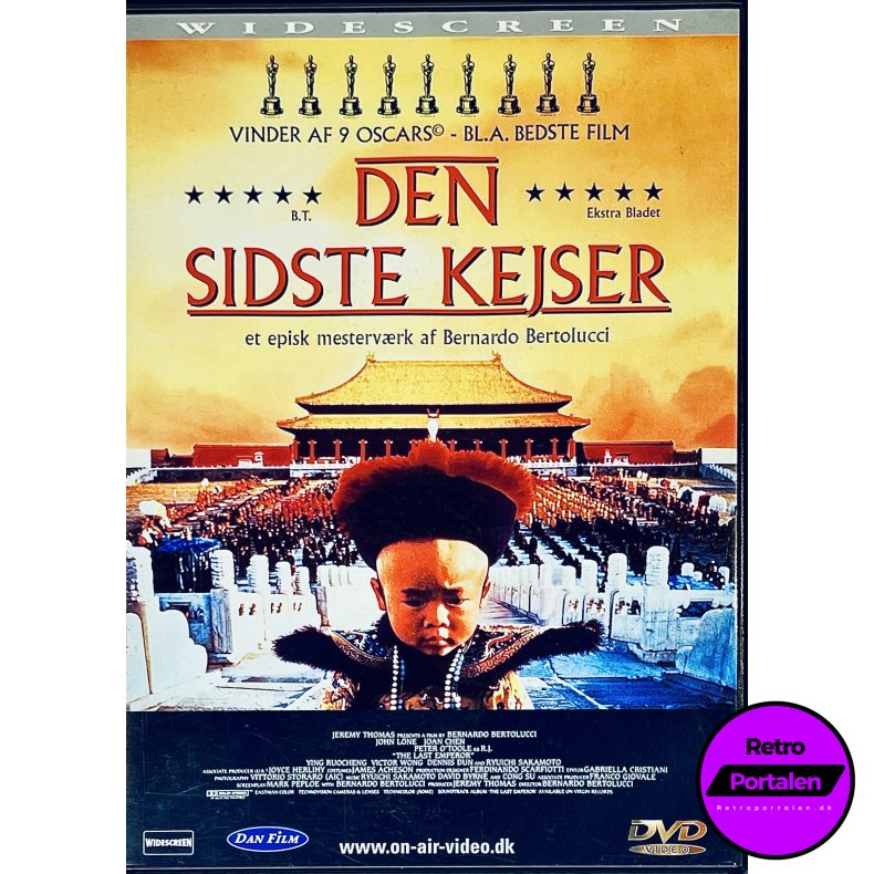 Den Sidste Kejser (The Last Emperor) (DVD)