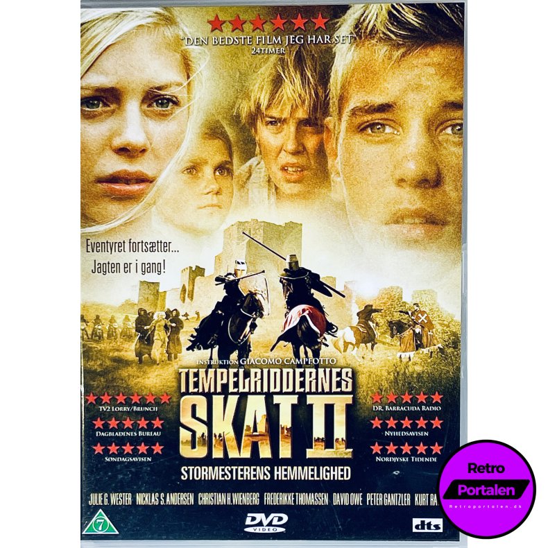 Tempelriddernes Skat 2 (DVD)