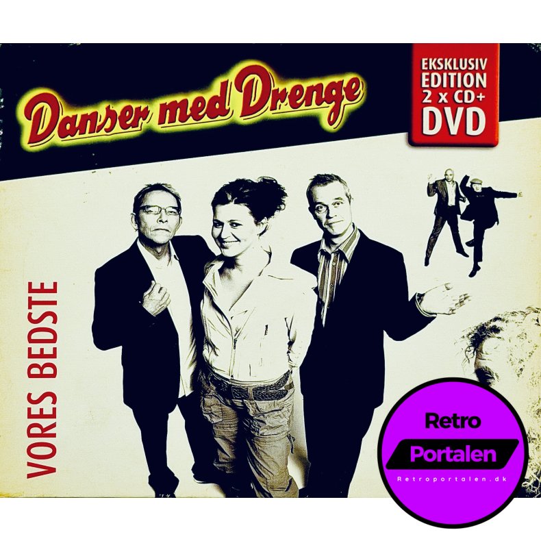 Danser Med Drenge: Vores Bedste (3 Disc - Pap Cover - Lille Revne I Plastholder Til Disc 2 - CD Musik)