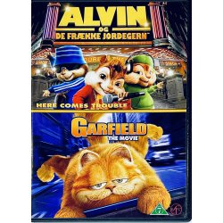 Alvin Og De Frkke Jordegern + Garfield The Movie (2 Disc) (DVD)