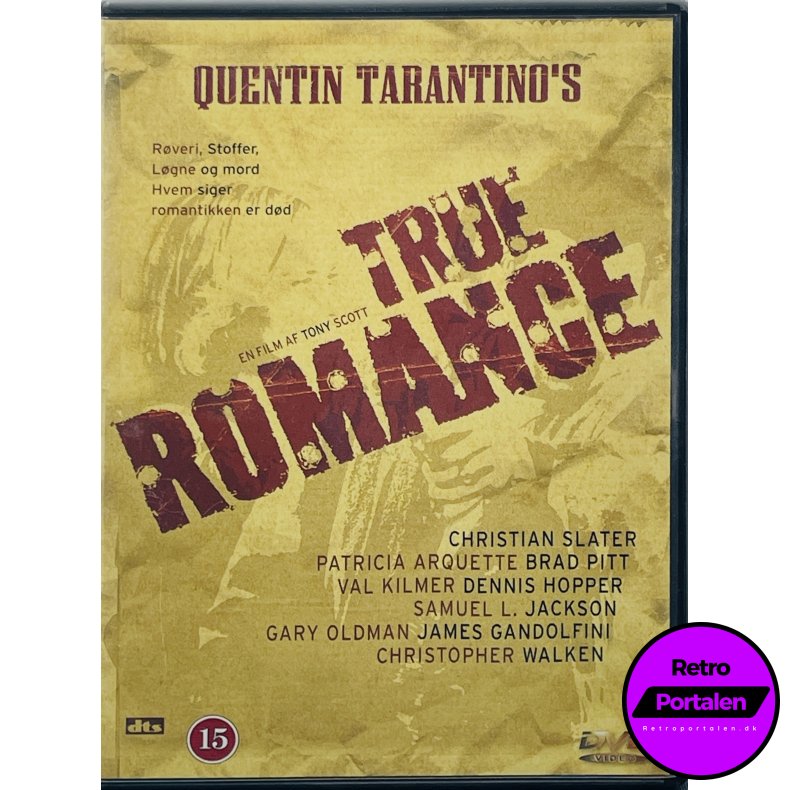 True Romance - Quentin Tarantino (DVD)