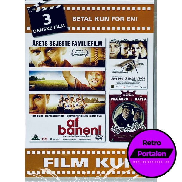 Af Banen + Bag Det Stille Ydre + Lgn Og Latin (NY) (DVD)