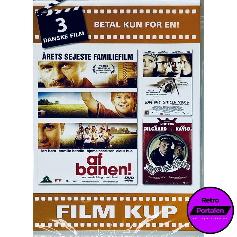 Af Banen + Bag Det Stille Ydre + L�gn Og Latin (NY) (DVD)