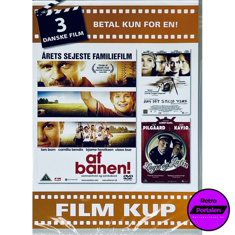 Af Banen + Bag Det Stille Ydre + Lgn Og Latin (NY) (DVD)