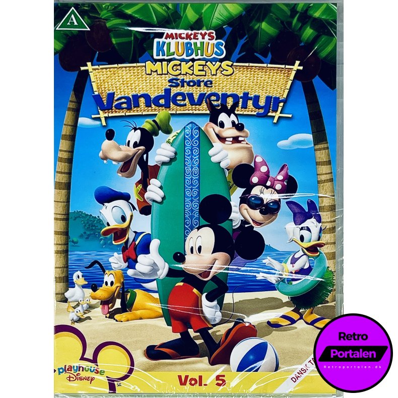 Mickeys Klubhus: Mickeys Store Vandeventyr (NY) (DVD)