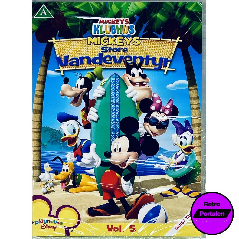 Mickeys Klubhus: Mickeys Store Vandeventyr (NY) (DVD)