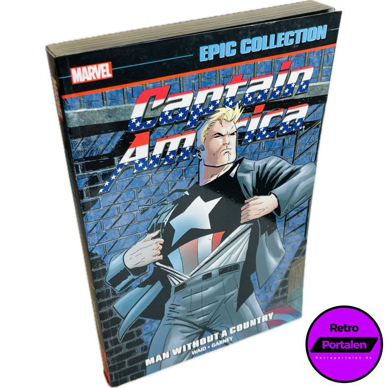 Captain America - Man Without A Country Vol. 22 (Epic Collection) (Engelsk) (Marvel) (Tegneserie)