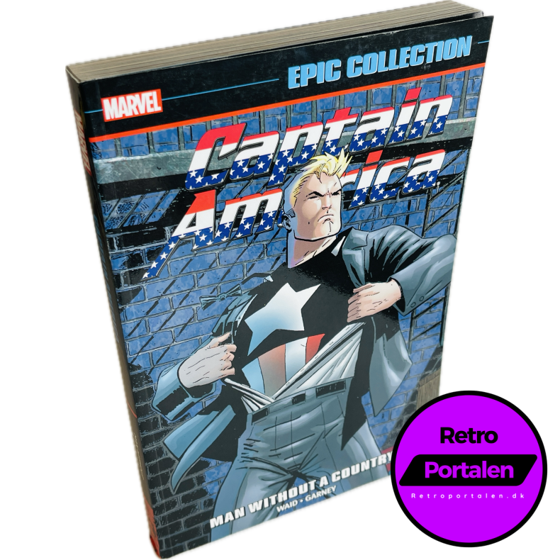 Captain America - Man Without A Country Vol. 22 (Epic Collection) (Engelsk) (Marvel) (Tegneserie)