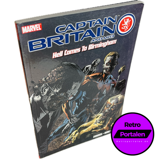 Captain Britain And MI13: Hell Comes To Birmingham (Engelsk) (Marvel) (Tegneserie)