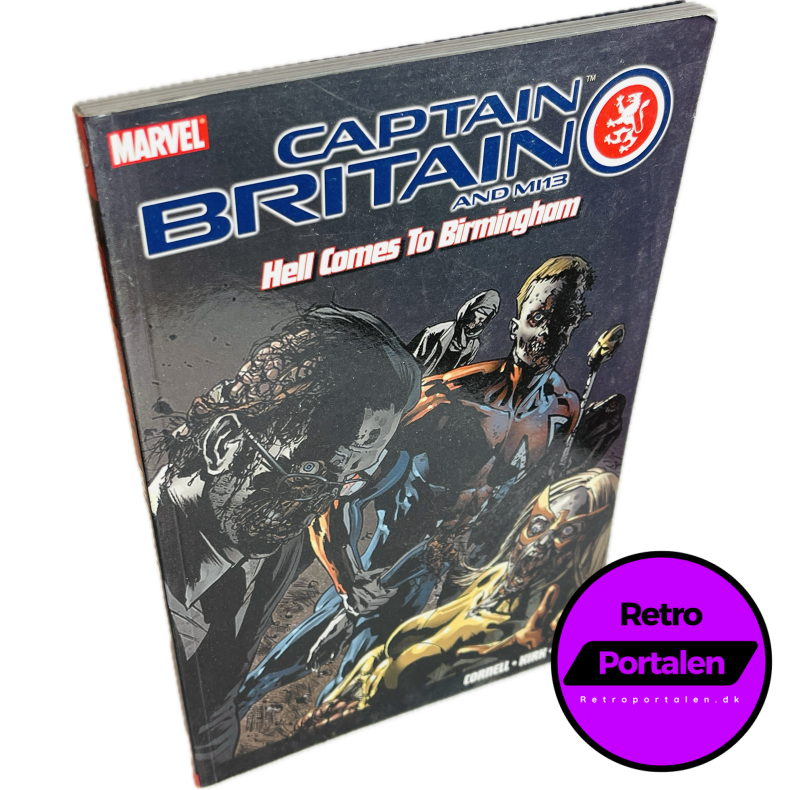 Captain Britain And MI13: Hell Comes To Birmingham (Engelsk) (Marvel) (Tegneserie)