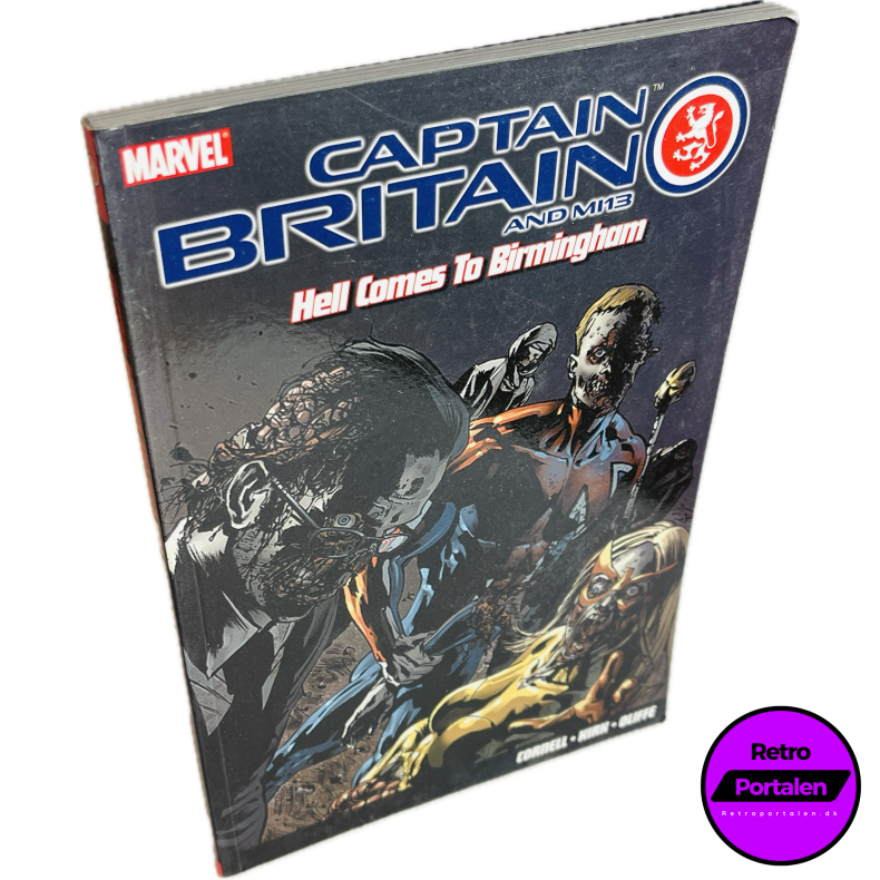 Captain Britain And MI13: Hell Comes To Birmingham (Engelsk) (Marvel) (Tegneserie)