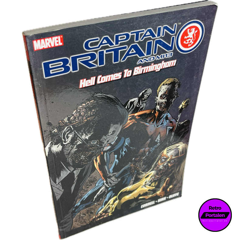 Captain Britain And MI13: Hell Comes To Birmingham (Engelsk) (Marvel) (Tegneserie)