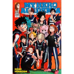 My Hero Academia Nr. 4 (Engelsk) (Manga)