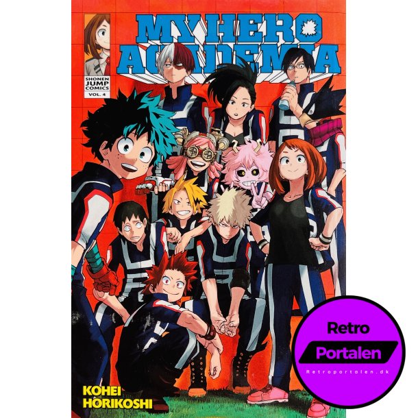 My Hero Academia Nr. 4 (Engelsk) (Manga)