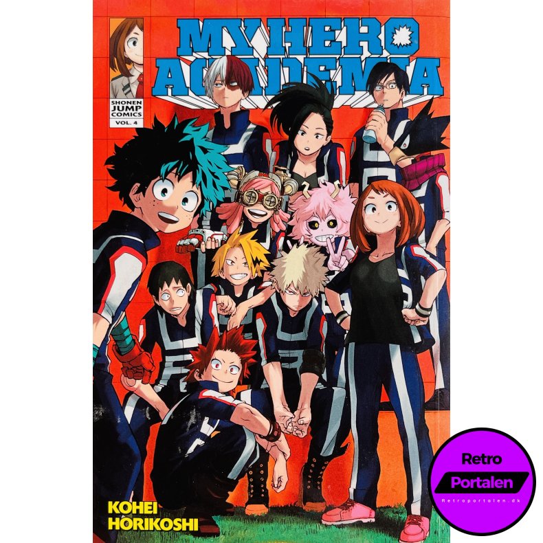 My Hero Academia Nr. 4 (Engelsk) (Manga)
