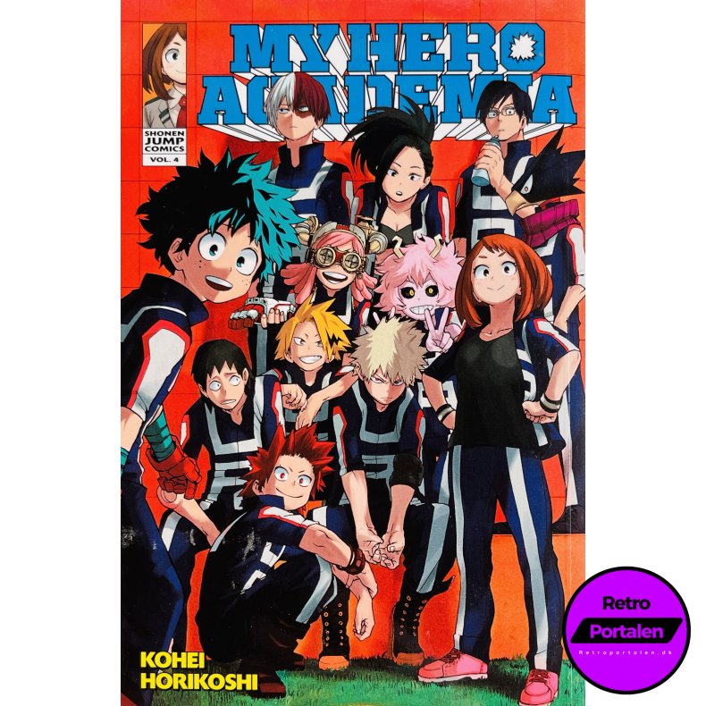 My Hero Academia Nr. 4 (Engelsk) (Manga)