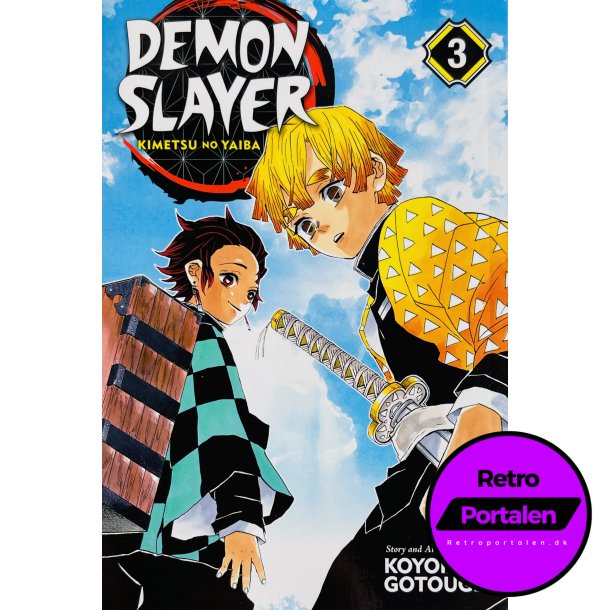 Demon Slayer Nr. 3 (Engelsk) (Manga)