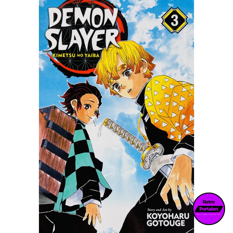 Demon Slayer Nr. 3 (Engelsk) (Manga)