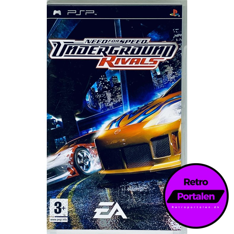 Need For Speed Underground Rivals (PSP)