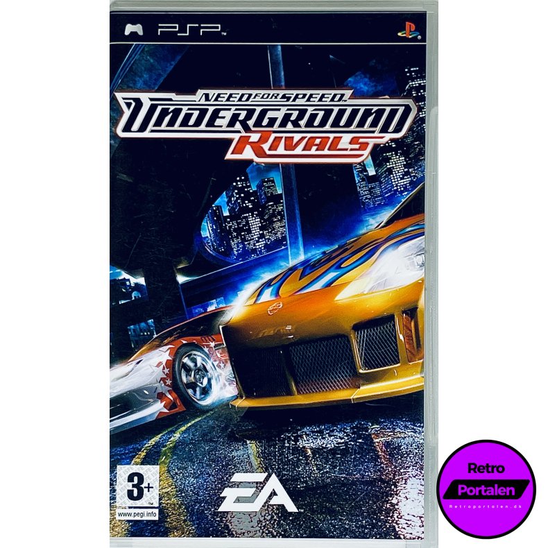 Need For Speed Underground Rivals (PSP)