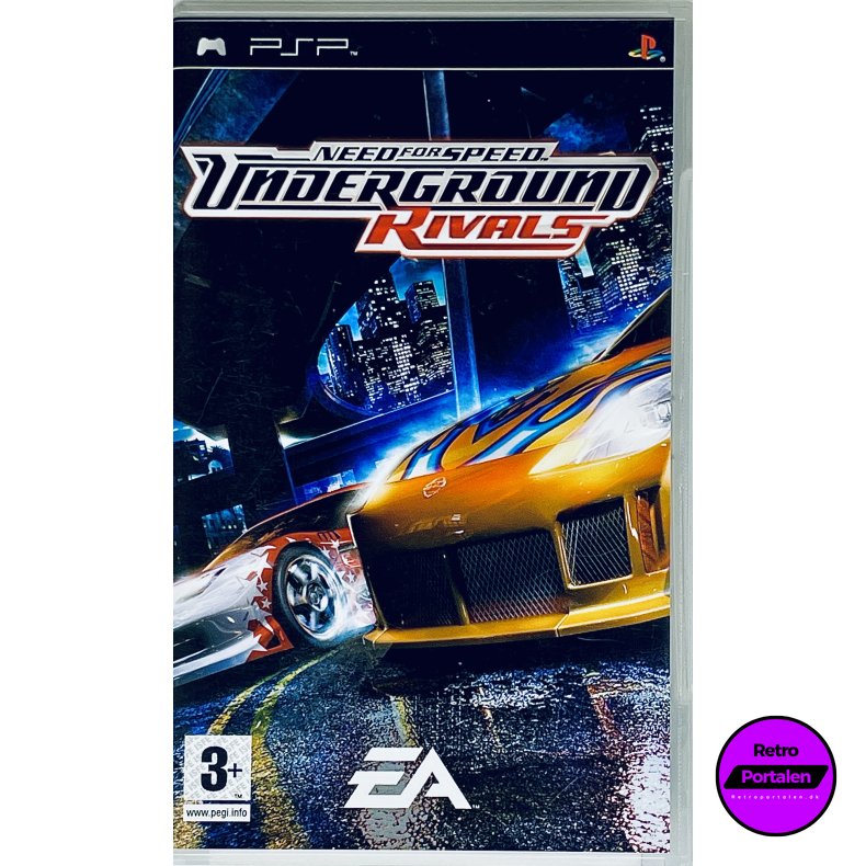 Need For Speed Underground Rivals (PSP)
