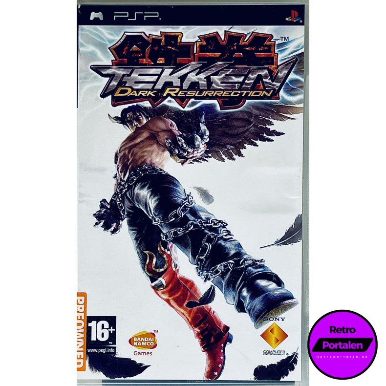 Tekken Dark Resurrection (Klistermrke P Papiromslag) (PSP)