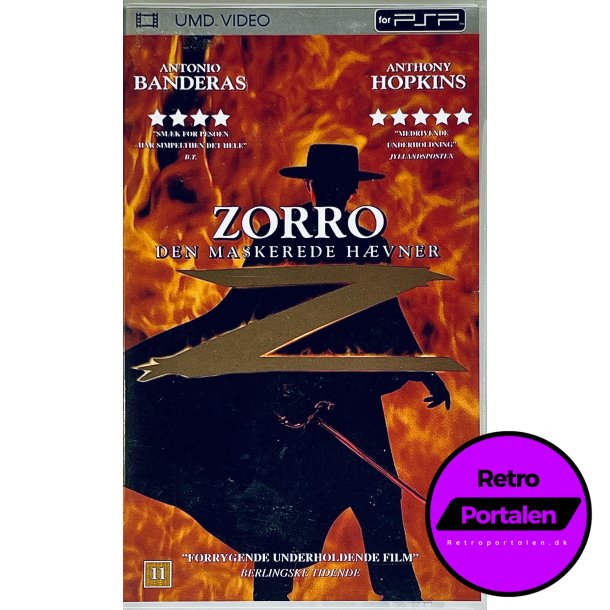 Zorro Den Maskerede Hvner (UMD VIDEO PSP)