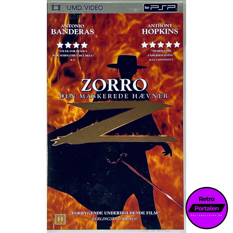 Zorro Den Maskerede Hvner (UMD VIDEO PSP)