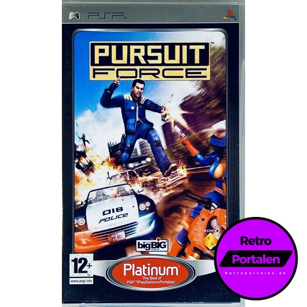Pursuit Force (Platinum) (PSP)