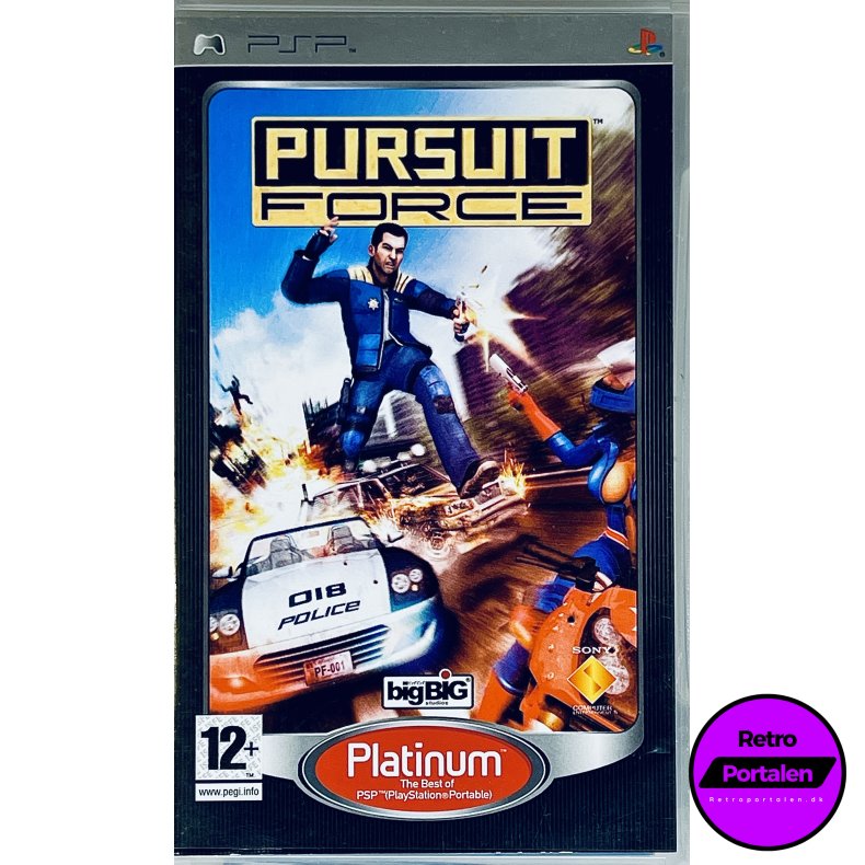 Pursuit Force (Platinum) (PSP)
