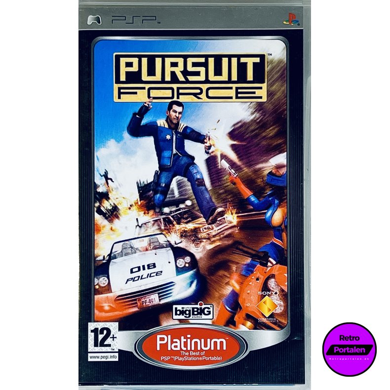 Pursuit Force (Platinum) (PSP)