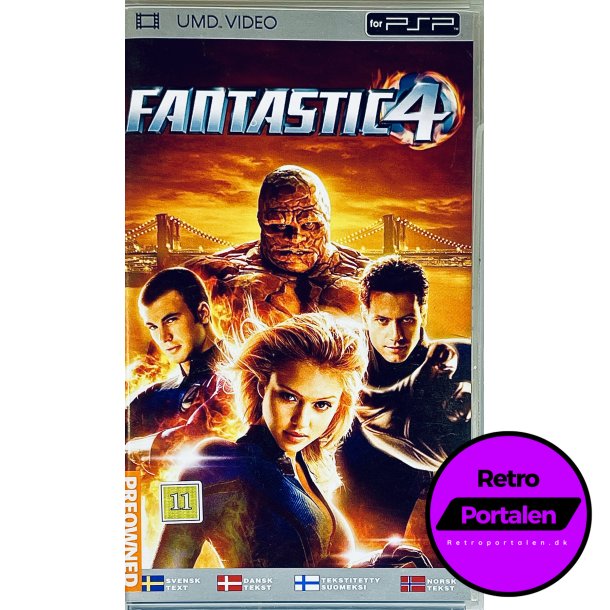 Fantastic 4 (Klistermrke P Papiromslag) (UMD VIDEO PSP)