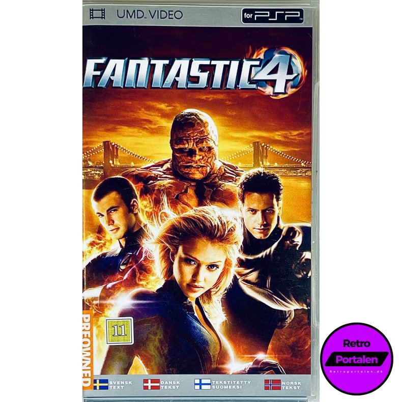 Fantastic 4 (Klistermrke P Papiromslag) (UMD VIDEO PSP)