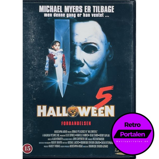 Halloween 5 Forbandelsen (DVD)