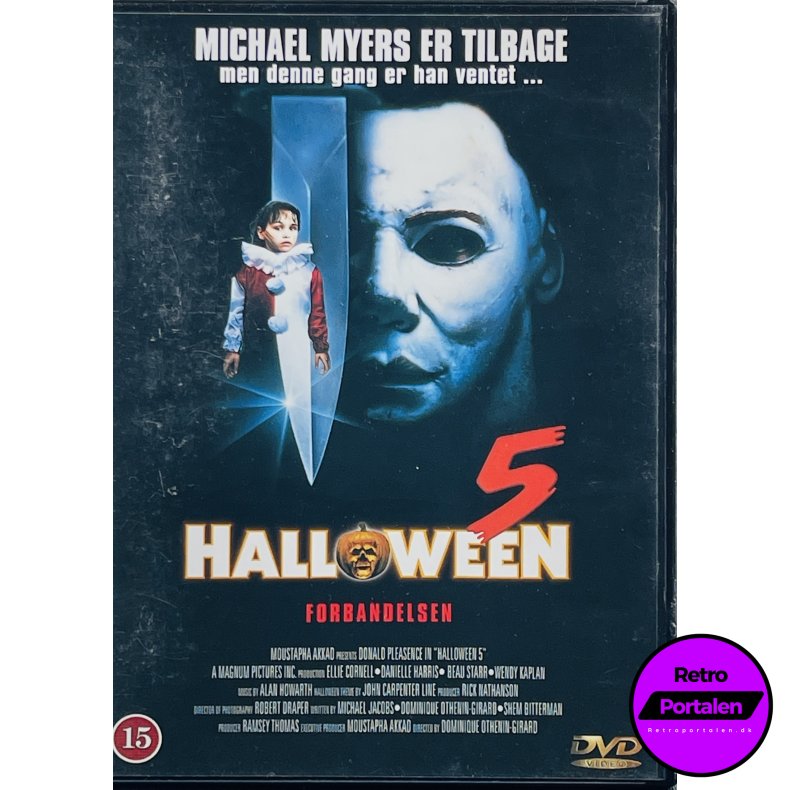 Halloween 5 Forbandelsen (DVD)