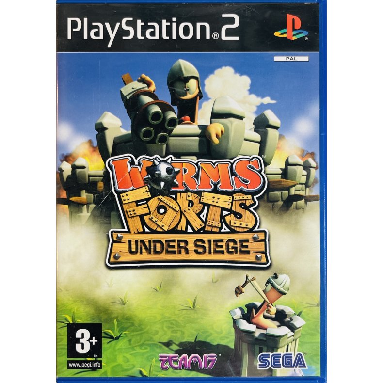 Worms Forts: Under Siege (PS2)