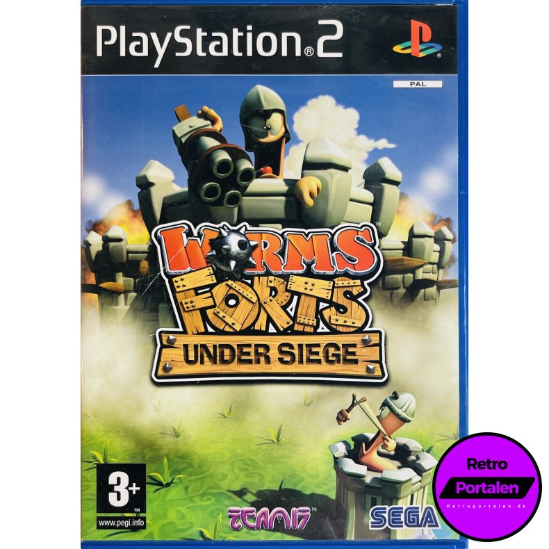 Worms Forts: Under Siege (PS2)