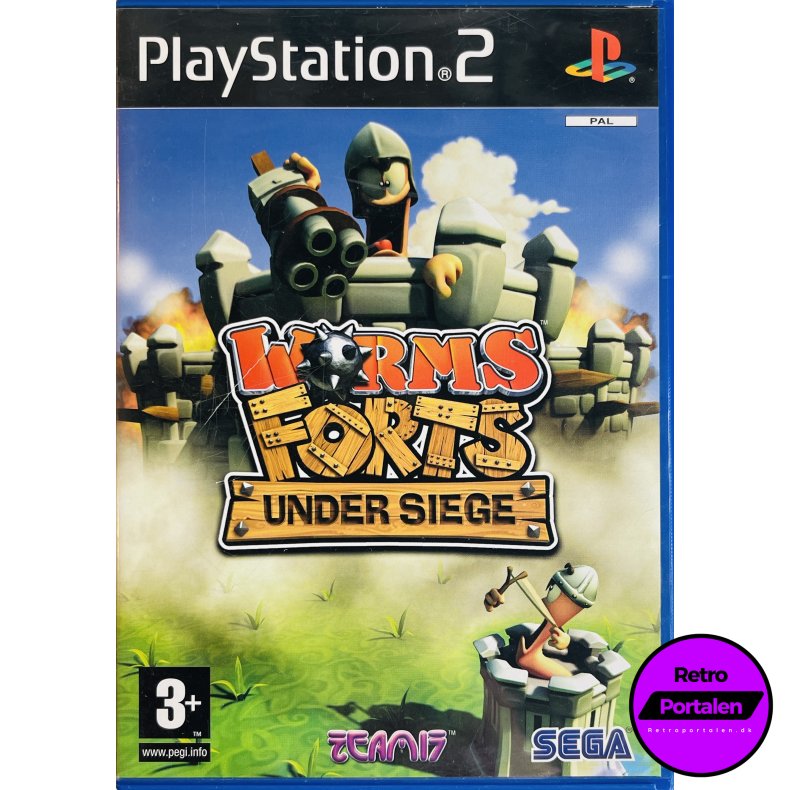 Worms Forts: Under Siege (PS2)