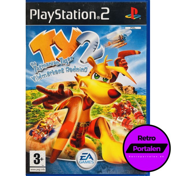 TY The Tasmanian Tiger 2: Vildmarkens Redning (PS2)